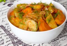 Готовим говяжье рагу с овощами